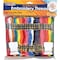 Pacon Embroidery Thread, 12 Floss Bobbins, 100/PK, Assorted PK PAC6477 - alternate 1